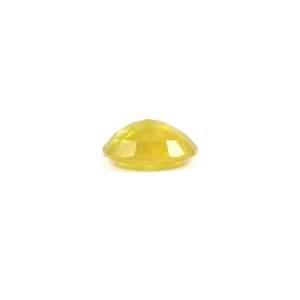 3 Carat Oval Cut Yellow Sapphire Loose Gemstone for Fine Jewelry - Product Image 3