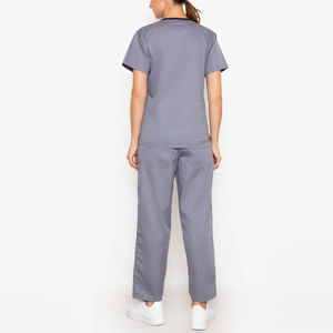 Wholesale Rate Best Quality Stretchable Hospital Medical Uniform Custom Made Pharmacy <b>Doctors</b> & Nurses Scrub Suit - Product Image 3
