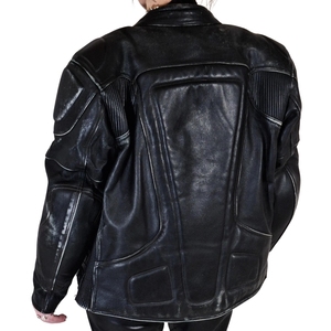 Wholesale Armored Biker <b>Leather</b> <b>Jacket</b> | Ashman Cafe Racer Outerwear High-Volume Armored Moto Apparel Fabrication | Private Labe - Product Image 3