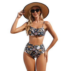 HDJ Plus Size One Piece Swimsuit Tummy Control <b>Conservative</b> Beachwear Sexy Monokini Bathing Suit WW12281 - Product Image 2