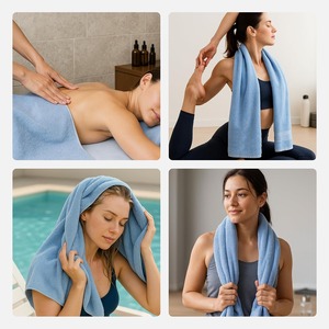 Serviette de sport en microfibre tissée sur mesure, séchage rapide, absorbante, pour la salle de sport, avec logo personnalisé - Product Image 6