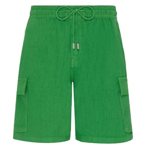 Pantalones Cortos Deportivos de Algodón para Hombre, con Cordón Ajustable, de Alta Calidad, con Múltiples Bolsillos, para Gimnasio - Product Image 1