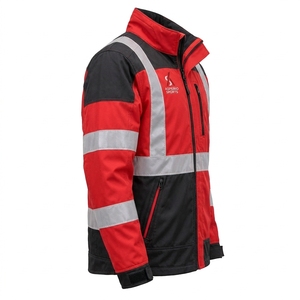 Veste de sécurité haute visibilité, vêtements de travail réfléchissants, vêtements d'extérieur, tissu durable, coupe légère, vêtements de construction pour l'extérieur - Product Image 6