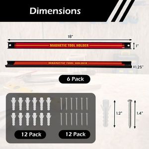 <b>Magnetic</b> Tool Holder <b>Strip</b> for Garages and Kitchen for Tool Storage - Product Image 5