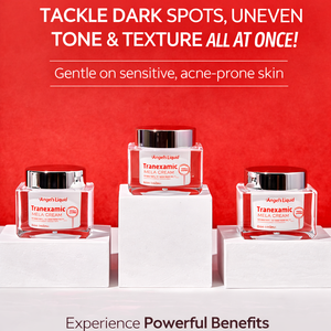 Crema Blanqueadora con Ácido Tranexámico Líquido Angel's Mela, Corrector de Manchas Oscuras, Humectante Iluminador con Ácido Hialurónico para el Tono de Piel - Product Image 5