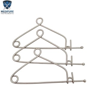 Pin de Seguridad Quirúrgico Mayo Premium de Acero Inoxidable, Instrumento Médico Reutilizable para Fijar Paños Quirúrgicos en Hospitales - Product Image 3