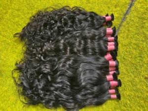 Cabello Virgen Indio Sin Químicos, Sin Tinte y con Brillo Natural para Extensiones de Cabello Auténticas - Product Image 2