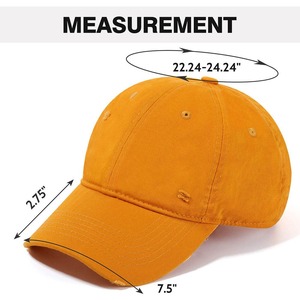Stylish Design Premium <b>Baseball</b> <b>Caps</b> Durable Comfortable Washed Adjustable <b>Baseball</b> <b>Caps</b> - Product Image 2