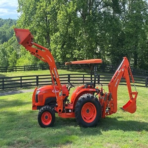 Tracteur Kubota L4600 haute performance avec chargeur frontal pour travaux agricoles, préparation du sol et manutention de matériaux lourds - Product Image 6