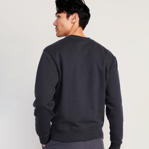Wholesale 100% Cotton Winter Men's Blank Oversized <b>Crewneck</b> Design High Quality Custom Logo Heavyweight Drop Shoulder Sweatshirt - Product Image 5