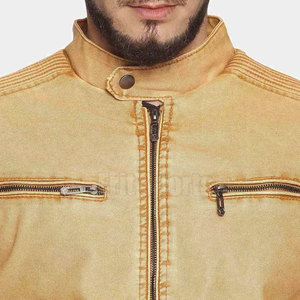 เสื้อแจ็คเก็ตมอเตอร์ไซค์ผู้ชายสไตล์เท่ห์ ราคาขายส่ง MOQ ต่ำ - Product Image 6