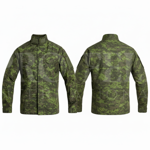 Chaqueta de Camuflaje Digital para Actividades al Aire Libre, OEM ODM, Manga Larga, Ligera, Resistente al Viento, Ropa de Trabajo - Product Image 4