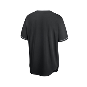 Ensemble uniforme de baseball personnalisé respirant à séchage rapide, imprimé par transfert thermique, coupe ajustée, maillot et pantalon pour équipe adulte, service OEM - Product Image 3