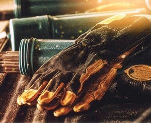 Gants de soudage TIG en cuir de vachette naturel, résistants aux hautes températures et durables, pour soudage à l'arc à l'argon - Product Image 4