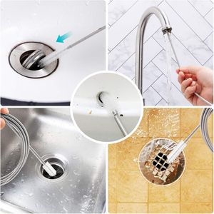 Spazzola per Pulizia Tubi in Acciaio Inox da 61 Pollici, Extra Spessa con Molla Rinforzata, Flessibile con Fori Sottili Curvi - Product Image 5
