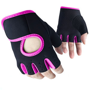 Guantes de Entrenamiento Antideslizantes para Levantamiento de Pesas, Guantes de Gimnasio con Soporte para la Palma, Equipo de Fitness para Hombres y Mujeres - Product Image 1