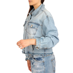 Chaquetas Vaqueras de Invierno para Mujer, de Alta Calidad, para Exteriores, Bordadas a Medida, Rellenas de Algodón, Reversibles, Servicio OEM, Fabricante - Product Image 4