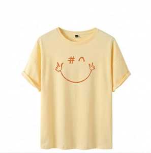 T-shirt pour homme à col rond et manches courtes, couleur jaune clair, tissu en jersey de coton, vintage, respirant, séchage rapide, 240g, décontracté - Product Image 1