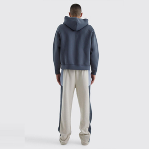 Pantalones deportivos de mezcla de algodón con logotipo personalizado de marca privada para hombre y mujer, ropa urbana, precio de fábrica - Product Image 2
