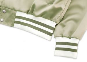 Veste universitaire personnalisée en gros, veste bomber, veste de baseball pour hommes, hip-hop - Product Image 6