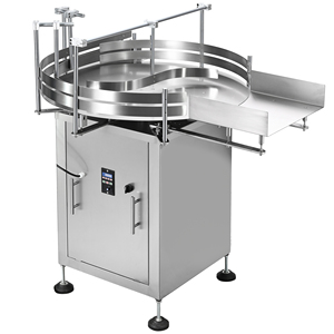 Automatic Round Bottle Unscrambler <b>Machine</b> Turntable Feeder For <b>Plastic</b> Glass <b>Containers</b> Food Beverage Industry - Product Image 4