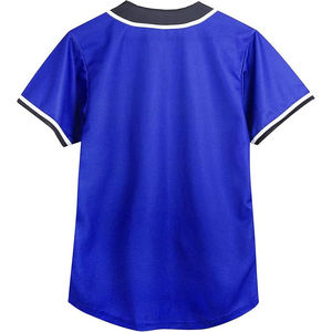 Camisetas de Béisbol Transpirables de Poliéster Interlock para una Mejor Circulación del Aire, Diseño Asimétrico Moderno y Elegante - Product Image 2