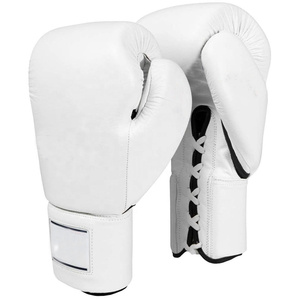 Hot Sale Factory Price Professional Leather Boxing Gloves with Custom Logo Stretch Training Gloves <b>for</b> <b>Men</b> - Product Image 4