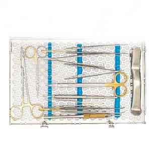 Kit de Sutura Dental Profesional de Acero Inoxidable con Almohadillas de Sutura e Instrumentos Quirúrgicos para Uso Dental, Hecho a Medida, Calidad para Entrenamiento - Product Image 1