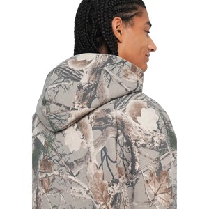 Sudadera con Capucha de Camuflaje Personalizada, Corte Regular, Estilo Urbano, Sudadera de Primera Calidad, 100% Algodón, Felpa, para Hombre, Invierno - Product Image 5