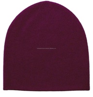 Gorro de Invierno Reversible con Borde a Rayas, Estilo Unisex, Tejido a Mano, Talla Única, Pashmina KMB, Precio de Fábrica, Venta al Por Mayor
