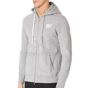 Hoodie Homme Personnalisé Entièrement Zippé Uni Hiver 2026 – Prix Abordable, Chaud et Confortable - Product Image 3