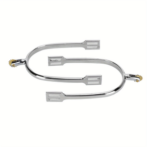 Espuelas de Caballo de Acero Inoxidable y Aluminio de Alta Calidad con Correas de Cuero, Ajuste Cómodo para Montar a Caballo, Entrenamiento Ecuestre - Product Image 2