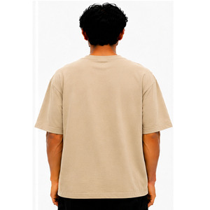 Camiseta Personalizada Extra Grande para Hombre, 100% Algodón, con Logotipo Estampado en la Parte Delantera, Cuello Redondo, Manga Corta, Transpirable, 180g, Corte Jersey, NOFYAN - Product Image 3