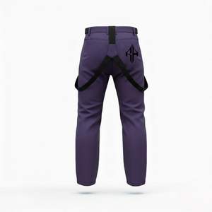 Nuevo Pantalón de Esquí para Hombre, 100% Poliéster, Teñido Liso, Impermeable 10.000 mm, Aislamiento de Forro Polar de 240 g, Cierre de Gancho y Bucle, Personalizado - Product Image 6