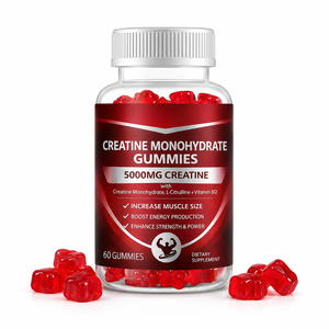 Gomitas de Creatina Monohidrato OEM ODM para Aumentar la Fuerza Muscular y Mejorar el Rendimiento, Suplemento de Creatina Fácil de Tomar, 60 Gomitas - Product Image 1
