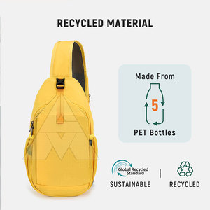Sacs bandoulière fabriqués en matériaux durables, sacs bandoulière écologiques, sacs bandoulière imperméables - Product Image 2