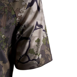 Ropa de caza para exteriores, transpirable, con estampado de camuflaje, camisetas de caza para hombre, camiseta de caza de algodón con cuello redondo para senderismo. - Product Image 5