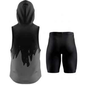 Uniformes de football à drapeau 7v7 personnalisés pour équipes de club, pour hommes et jeunes, en spandex/polyester, séchage rapide, grandes tailles, uniformes imprimés par sublimation - Product Image 2