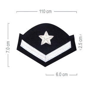 Uniforme d'usine sur mesure à faible MOQ en gros, motif chevron, avec broderie en tissu satiné, NANBA GROUP - Product Image 2