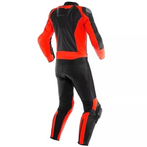 Motorbike Leather Suit for Motorcycle Auto Racing Wear Unisex High Quality Waterproof Flame-Retardant 1 or 2 Piece - Product Image 2