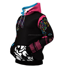 Sudaderas con capucha térmicas impresas con diseño de ramas de alma personalizadas, sudaderas con capucha de sublimación de moda para hombres de tamaño adulto - Product Image 6