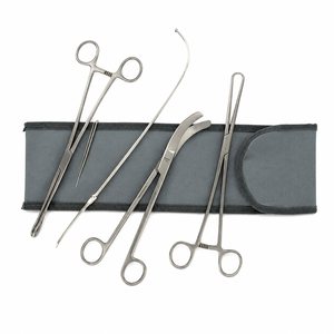 Juego de Instrumentos Quirúrgicos de Ginecología de Alta Calidad, Acero Inoxidable, Certificado CE, Reutilizable, Kit de Instrumentos Quirúrgicos de Obstetricia y Ginecología - Product Image 1