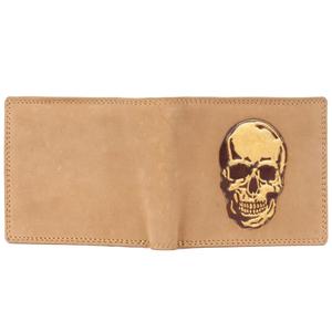 Portefeuille en cuir pour homme au design unique avec finition haut de gamme, sécurité RFID et design compact pour un usage quotidien - En vente - Product Image 1