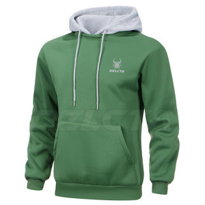 Service OEM, nouveaux modèles de sweats à capuche pour hommes, haute qualité, couleurs unies, sweats à capuche basiques pour hommes en vente en ligne - Product Image 3