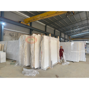 Dalle de marbre blanc cristallin du Vietnam de haute qualité, moderne, imperméable, prix d'usine pour salle de bain intérieure, cuisine, villa, mur, sol - Product Image 6