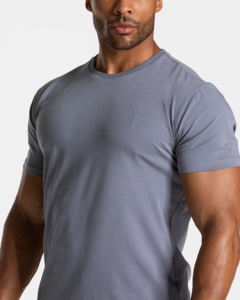 Camiseta de algodón ajustada para hombre, de manga corta, informal, para verano, con diseño liso de colección One Piece Hair y estampado de letras. - Product Image 5