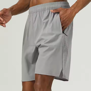 Short de jogging respirant pour hommes de haute qualité en gros séchage rapide caché cordon de serrage décontracté short chaud pour la course à pied entraînement shorts de gymnastique - Product Image 3