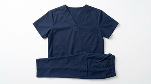 Conjunto de Uniformes Médicos Personalizados Unisex, Cómodos, de Algodón y Poliéster, con Bordado de Nombre y Logotipo, sin Costuras - Product Image 2