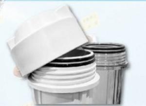 10-Inch Polypropylene <b>Water</b> <b>Filter</b> Housing Black Cap Pressure Release Device for Household Commercial Hotel Use 3/4-Inch BSP - Product Image 2