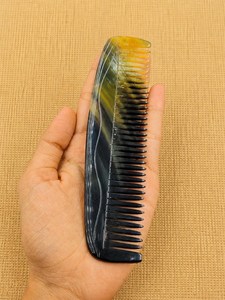 หวีทำมือจากเขาควายธรรมชาติ 100% คุณภาพพรีเมียม เป็นมิตรต่อสิ่งแวดล้อม ผลิตภัณฑ์งานฝีมือจากธรรมชาติ 100% - Product Image 4